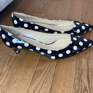 Polka dot Kate spade heels